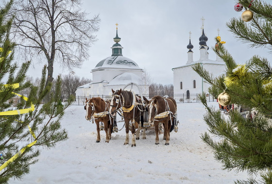 The history of Christmas in Russia