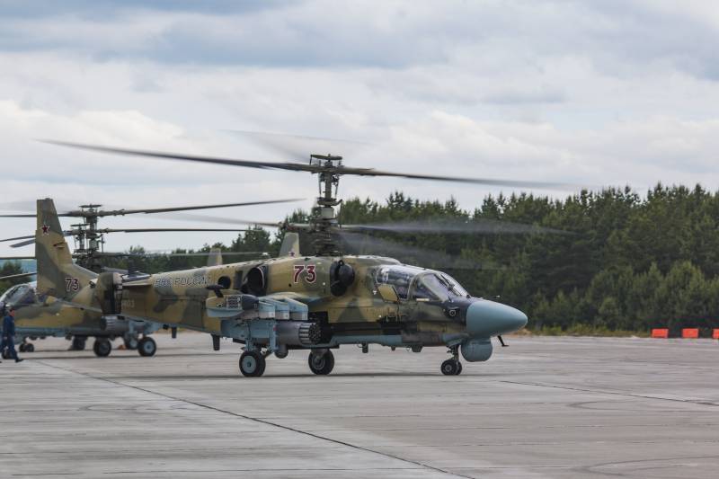 Ka-52 helicopter: review, qualities, prospects.